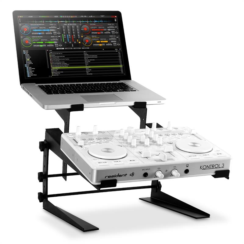Resident DJ DJX-250 stojan na notebook a mixážní pult/controller
