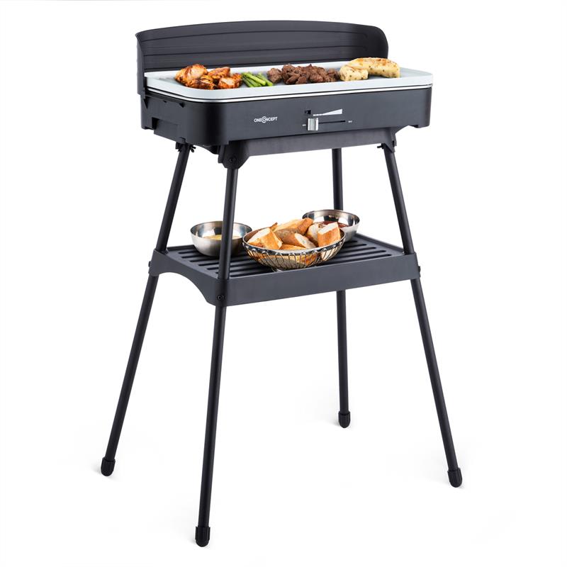 OneConcept Porterhouse elektrický gril stolní gril 2200 W keramická vrstva