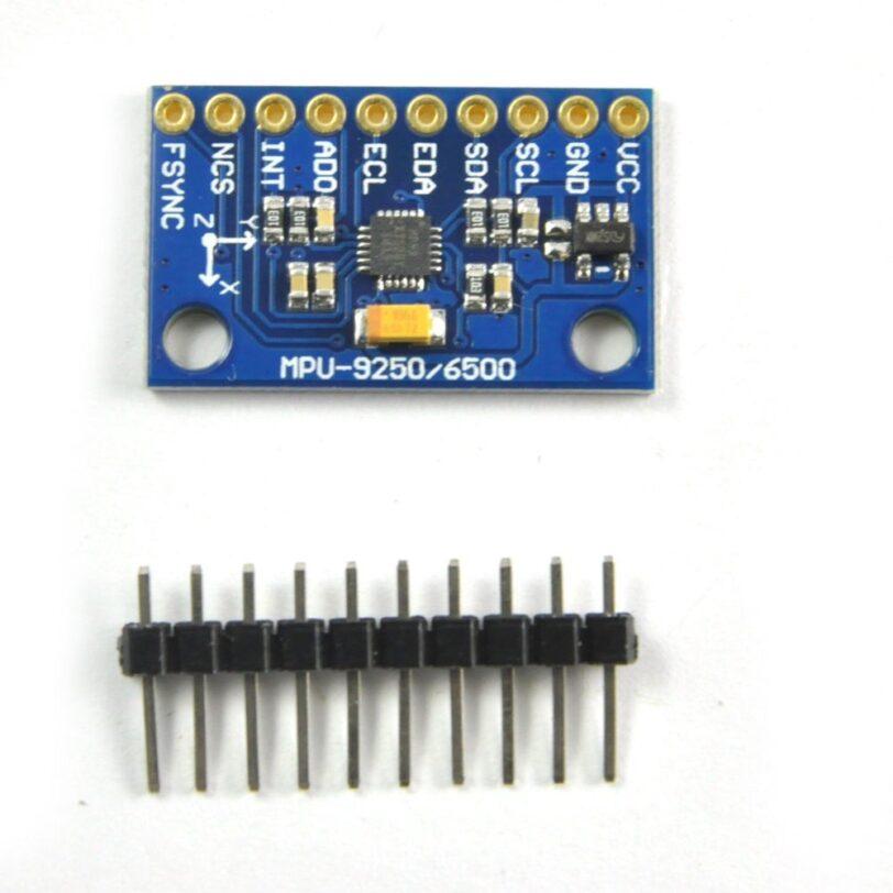 3-osý Gyroskop + Akcelerometr + Magnetometr MPU-9250 SPI/IIC