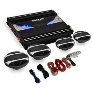 Auna 4.0 Auto HiFi set Black Line 420