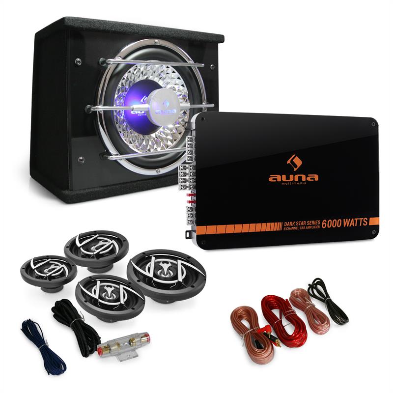 Auna 4.1 Auto HiFi setBlack Line 540