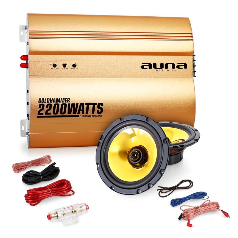Auna 2.0 auto hifi set