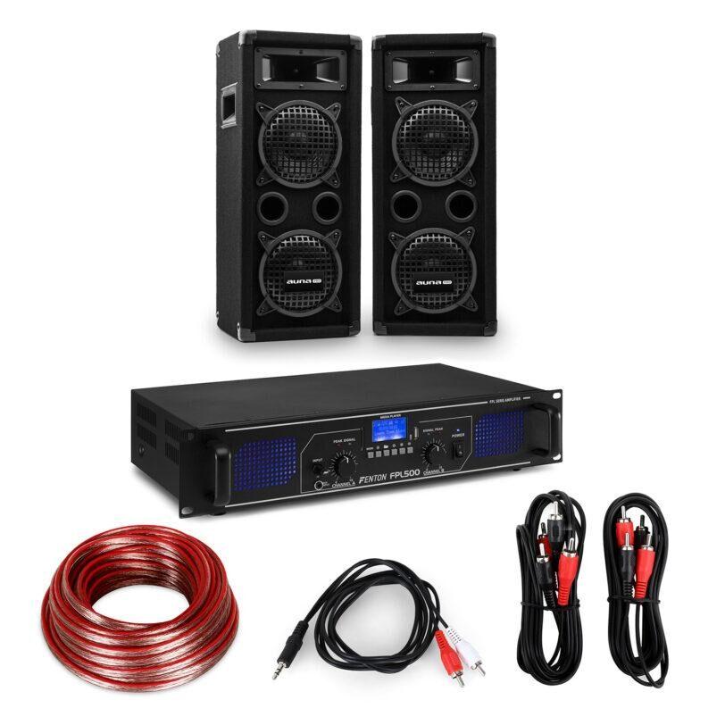 Electronic-Star Hi-Fi zesilovač a sada reproduktorů