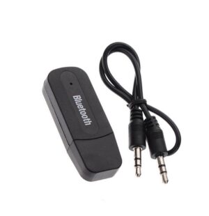 Bezdrátový bluetooth audio adaptér pro reproduktory - Černý