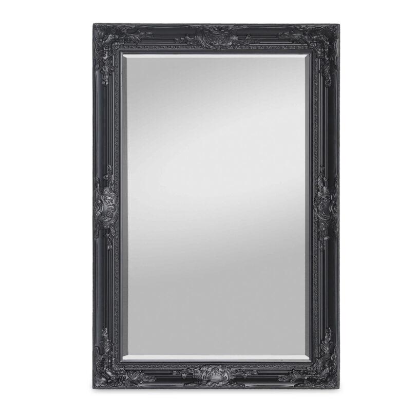 Casa Chic Manchester Nástěnné zrcadlo s masivním dřevěným rámem Obdélníkové 90 x 60 cm