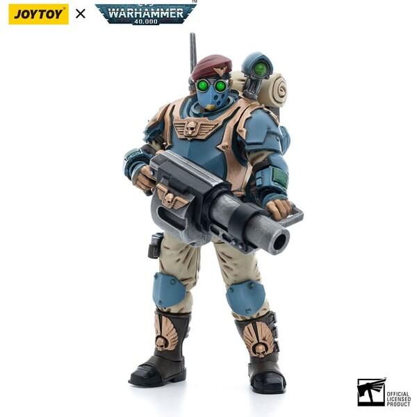 Akční figurka Warhammer 40k 1/18 Astra Militarum Tempestus Scions Command Squad 55th Kappic Eagles G
