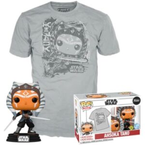 Funko POP! & Tee Box: Star Wars - Ahsoka Tano (GITD) L