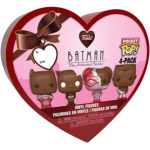 Funko Pocket POP! DC Comics Valentine 2024 Chocolate (4 figurky)