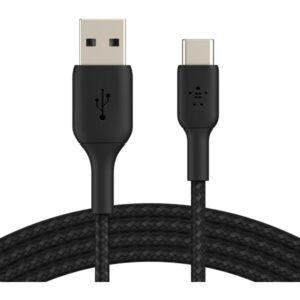 Belkin BOOST Charge Braided USB-C/USB-A odolný kabel