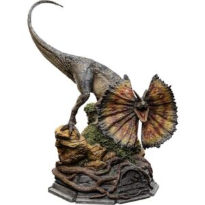Soška Iron Studios Jurassic World - Dilophosaurus Art Scale 1/10