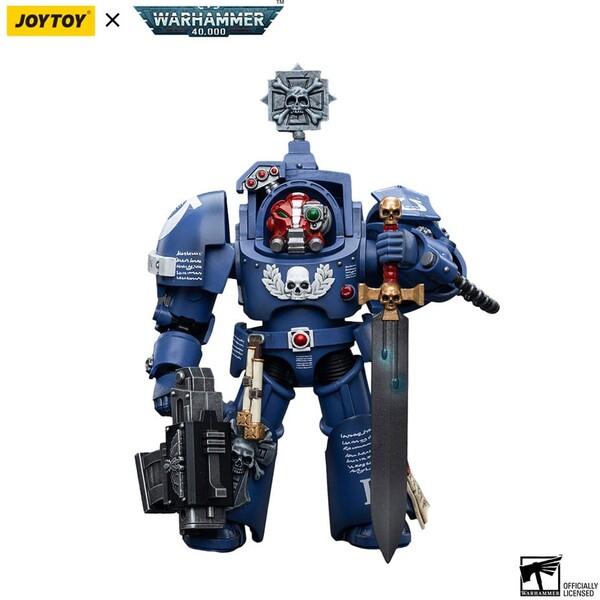 Akční figurka Warhammer 40k 1/18 Ultramarines Terminators Sergeant Terconon 12 cm